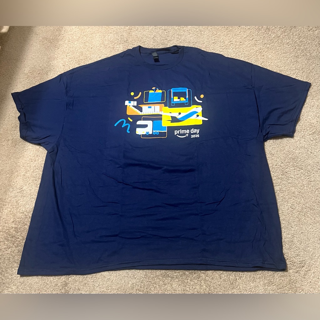 Amazon Employee Prime 2025 TShirt Size SMLXl2xl3xl5xl